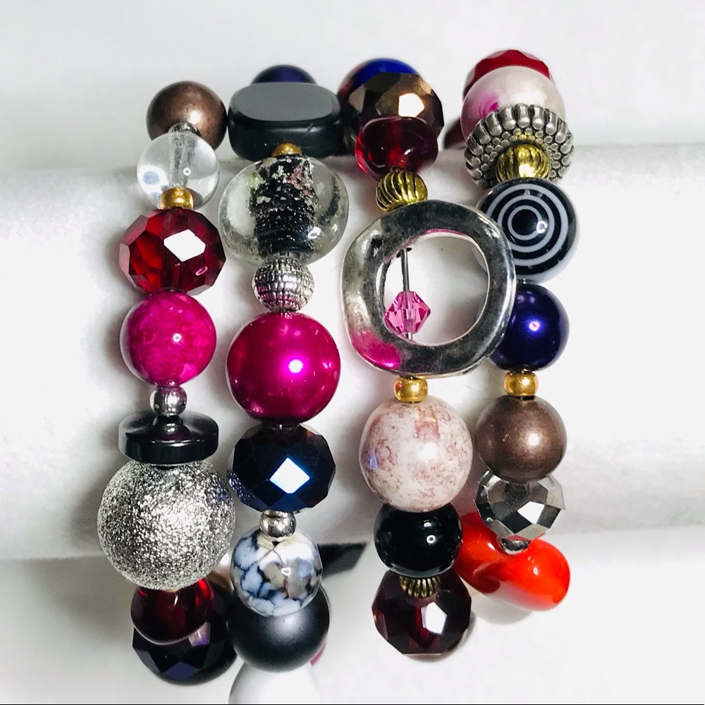 Handmade Bracelet with Vintage & Contemporary Elements (NB80) New Without Tags - Picture 5 of 9